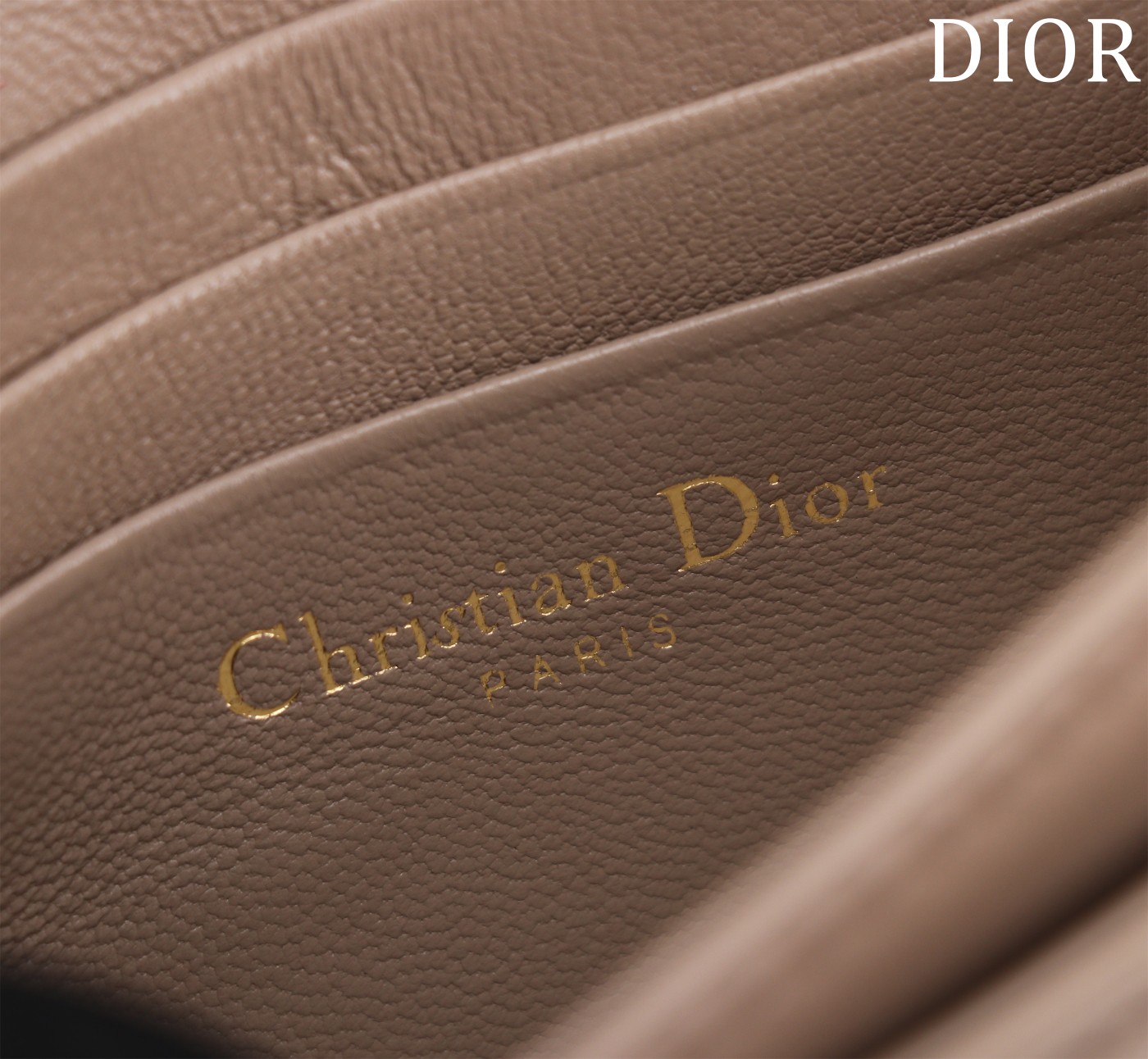 My Dior Mini Bag Beige Cannage Lambskin